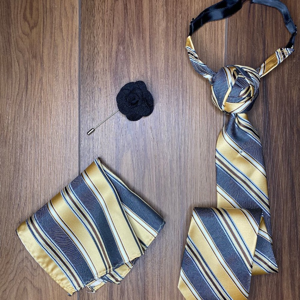 The Intrinity (Honey Gold, Black And Brown Stripe)